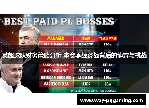 英超球队财务策略分析 本赛季经济战背后的博弈与挑战