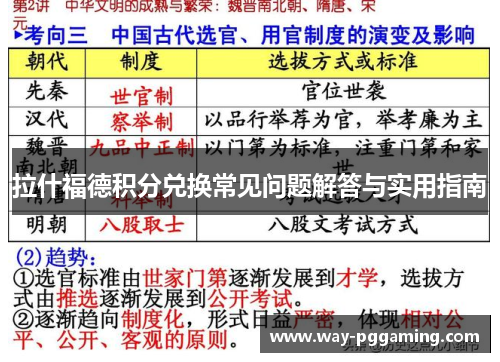 拉什福德积分兑换常见问题解答与实用指南 拉什福德积分兑换常见问题解答与实用指南